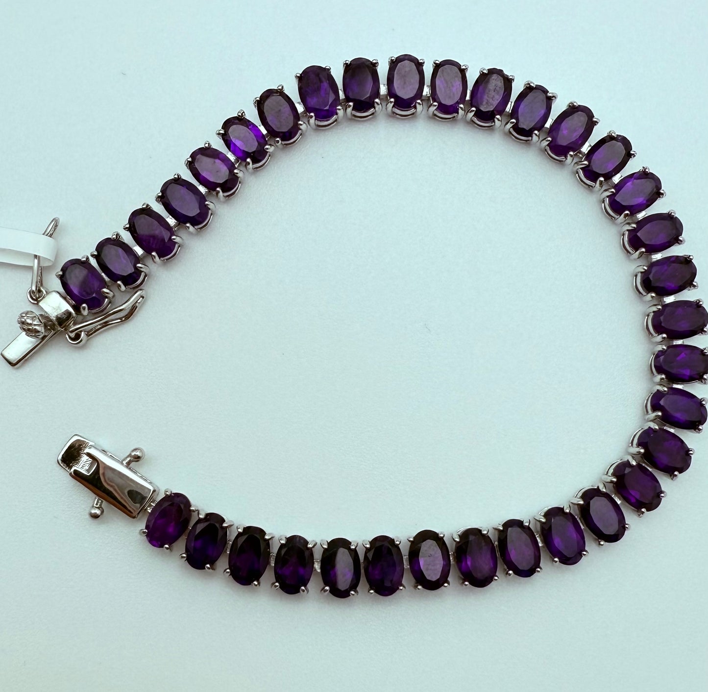 Amethyst Tennis Bracelet