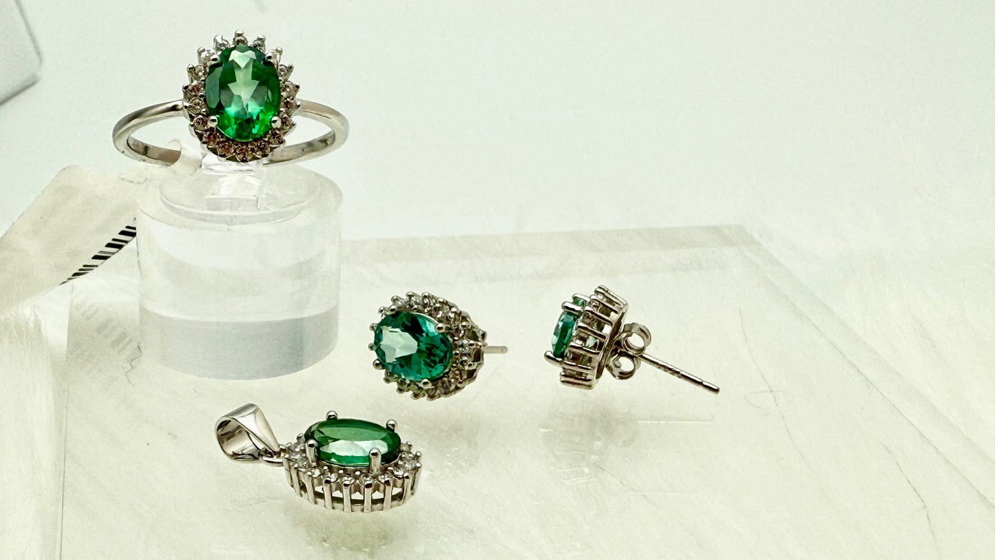 Green Topaz Full Set