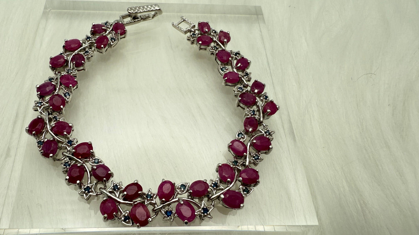 Natural Ruby Bracelet