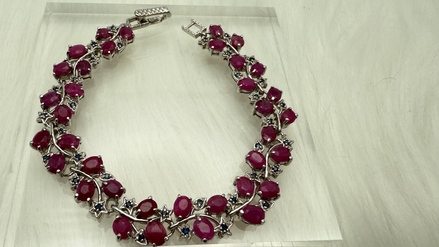 Natural Ruby Bracelet